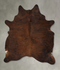 Dark Brindle XX-Large Brazilian Cowhide Rug 8'5