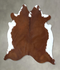Brown and White Regular XX-Large Brazilian Cowhide Rug 7'7