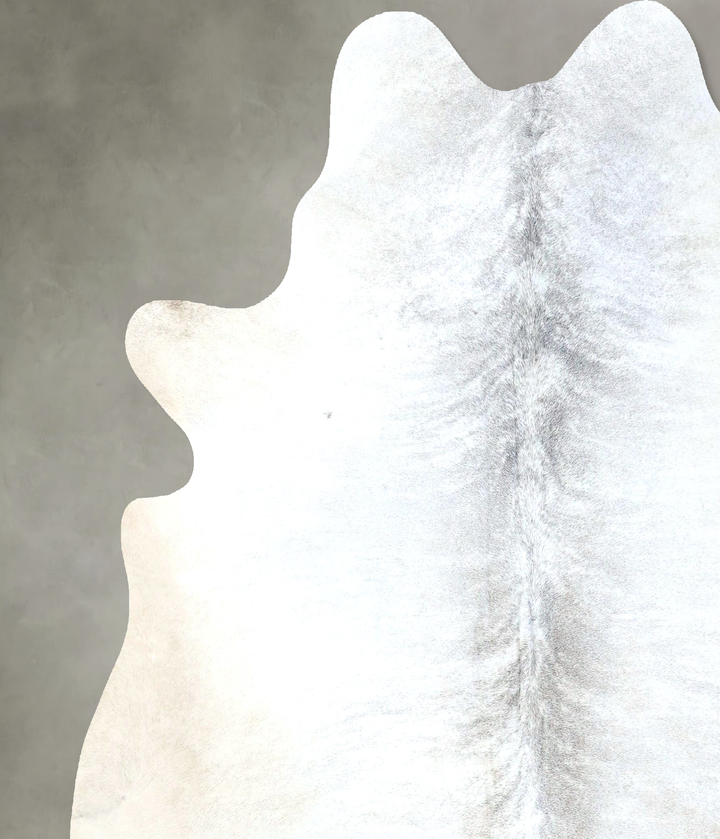 Grey Brindle XX-Large Brazilian Cowhide Rug 7'3"H x 6'11"W #B20832 by Hudson Hides