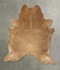 Solid Brown XX-Large Brazilian Cowhide Rug 7'9