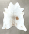 Grey with Beige XX-Large Brazilian Cowhide Rug 7'10