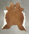 Brown and White Regular X-Large Brazilian Cowhide Rug 6'10