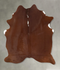 Brown and White Regular Large Brazilian Cowhide Rug 6'8