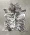 Grey Brindle X-Large Brazilian Cowhide Rug 7'3