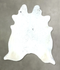 Light Grey X-Large Brazilian Cowhide Rug 6'10