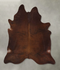 Medium Brindle XX-Large Brazilian Cowhide Rug 8'1