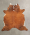 Medium Brindle X-Large Brazilian Cowhide Rug 7'2