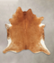 Solid Brown XX-Large Brazilian Cowhide Rug 7'9