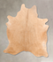 Beige XX-Large Brazilian Cowhide Rug 8'4