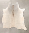 Grey with Beige X-Large Brazilian Cowhide Rug 7'1