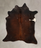 Chocolate Large Brazilian Cowhide Rug 6'10