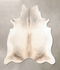 Grey with Beige X-Large Brazilian Cowhide Rug 7'6