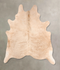 Beige X-Large Brazilian Cowhide Rug 7'2