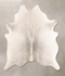 Medium Grey X-Large Brazilian Cowhide Rug 6'11