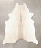 Grey with Beige X-Large Brazilian Cowhide Rug 7'2