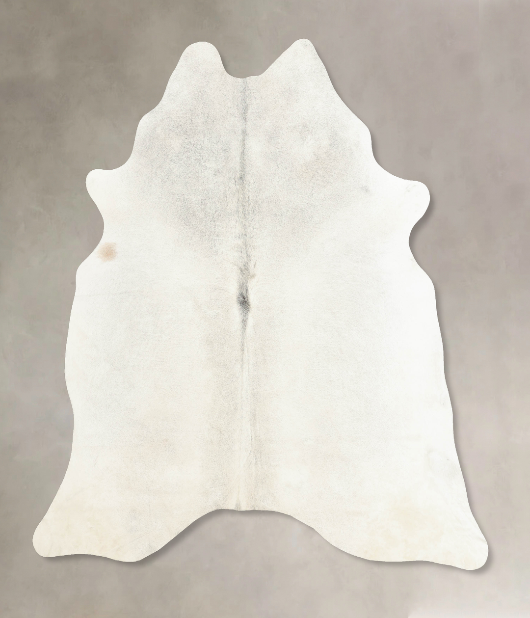 Light Grey X-Large Brazilian Cowhide Rug 6'11"H x 6'2"W #B7800 by Huds