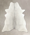 Light Grey X-Large Brazilian Cowhide Rug 7'1