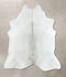 Medium Grey X-Large Brazilian Cowhide Rug 7'3