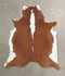 Hereford XX-Large Brazilian Cowhide Rug 8'1