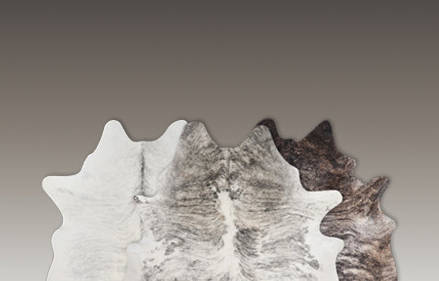 Grey Brindle Cowhide Rugs