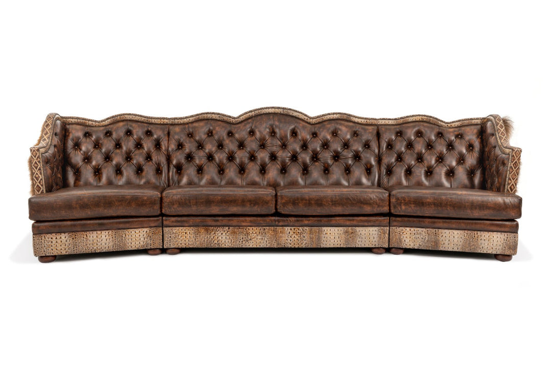 Yellowstone Buffalo Curved Sectional