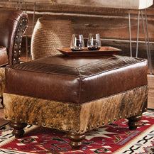  Leather/Cowhide Ottomans