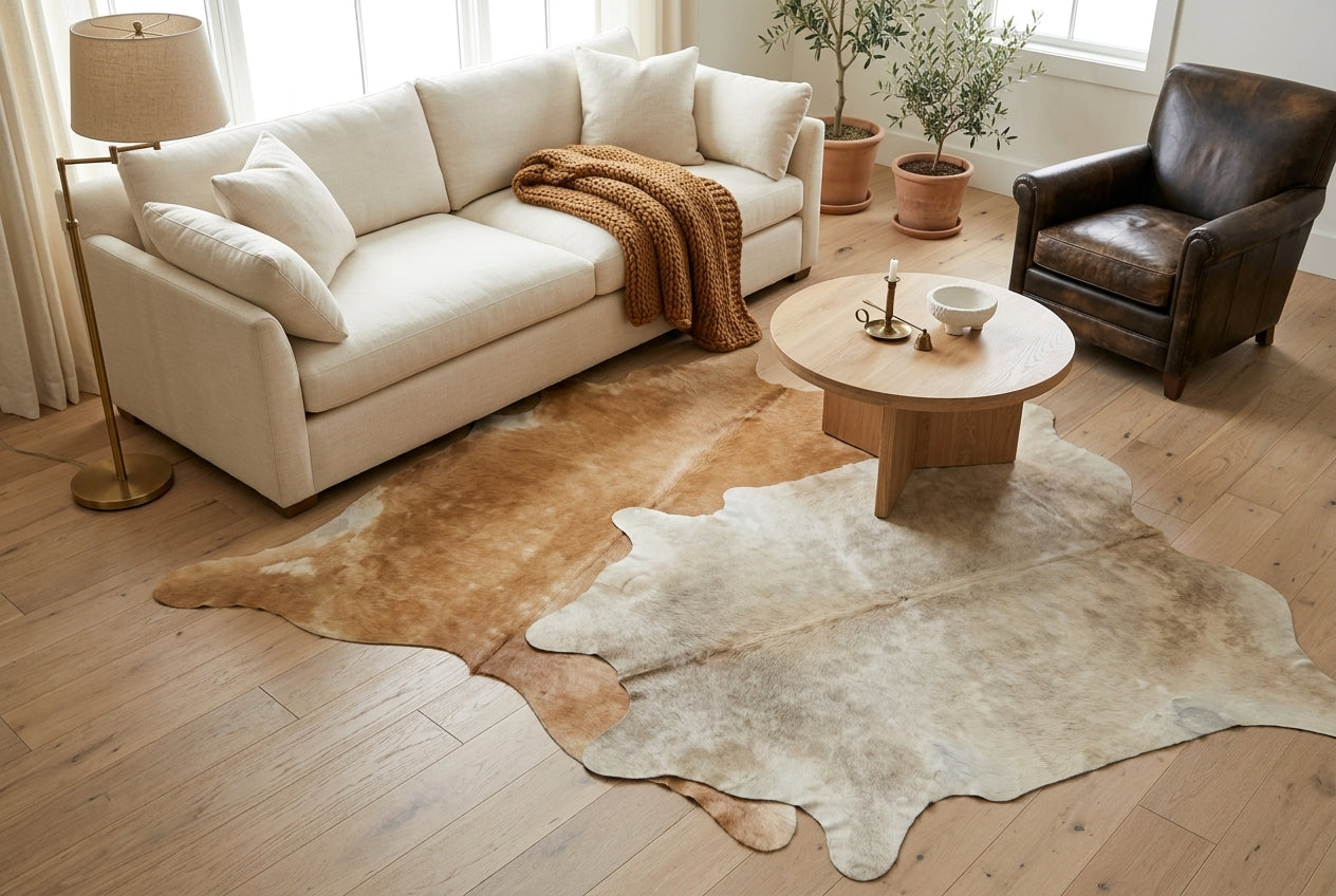 Light Cowhide Rugs