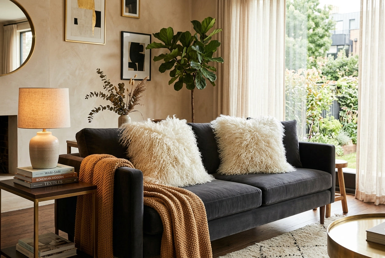 Tibetan Lambskin Pillows