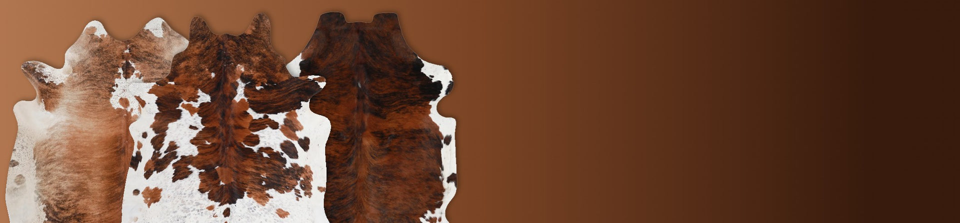 Tricolor Cowhide Rugs