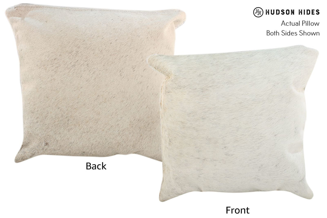 Grey 16"x16" Brazilian Cowhide Pillow #16896 by Hudson Hides