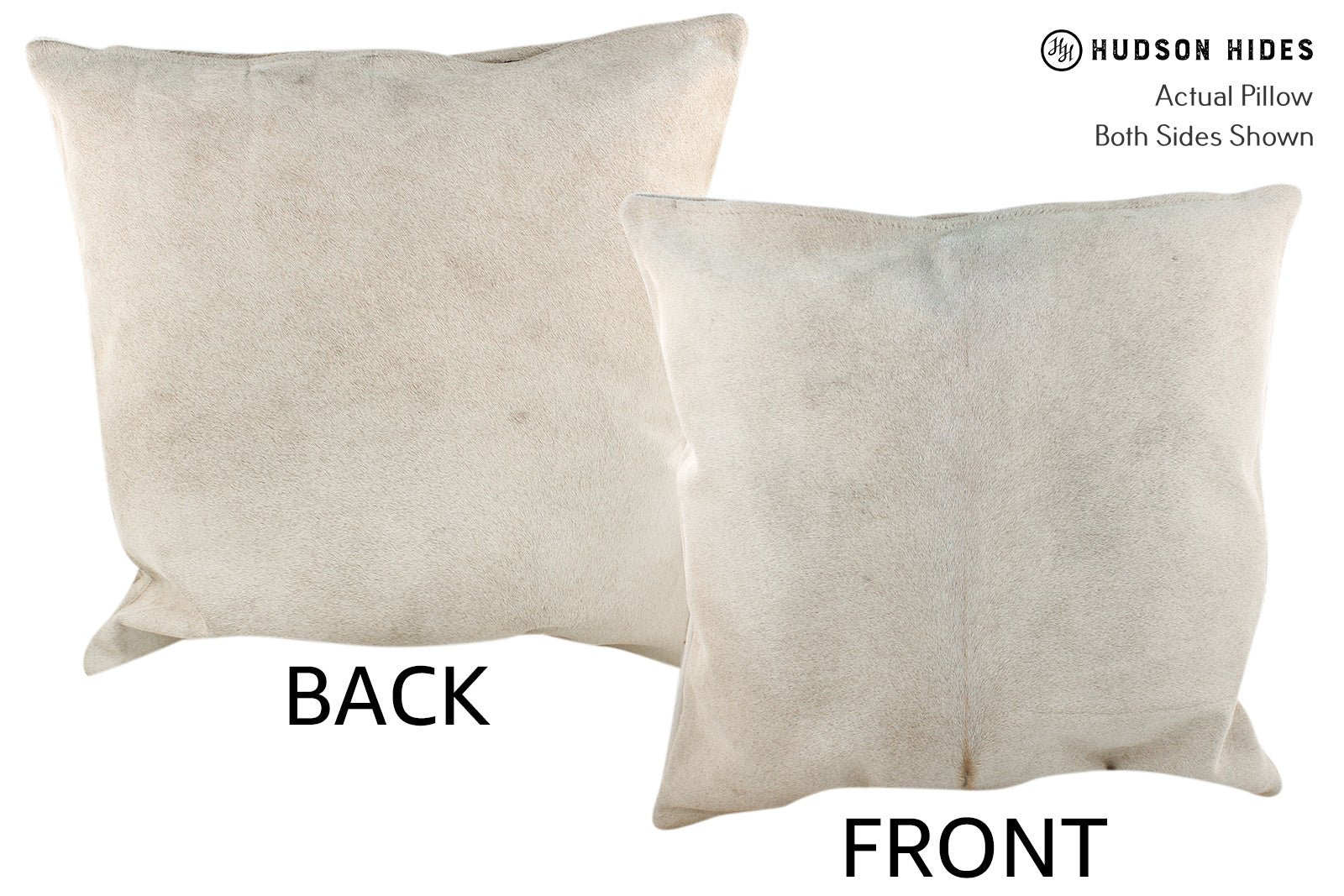 Grey Cowhide Pillow #19433
