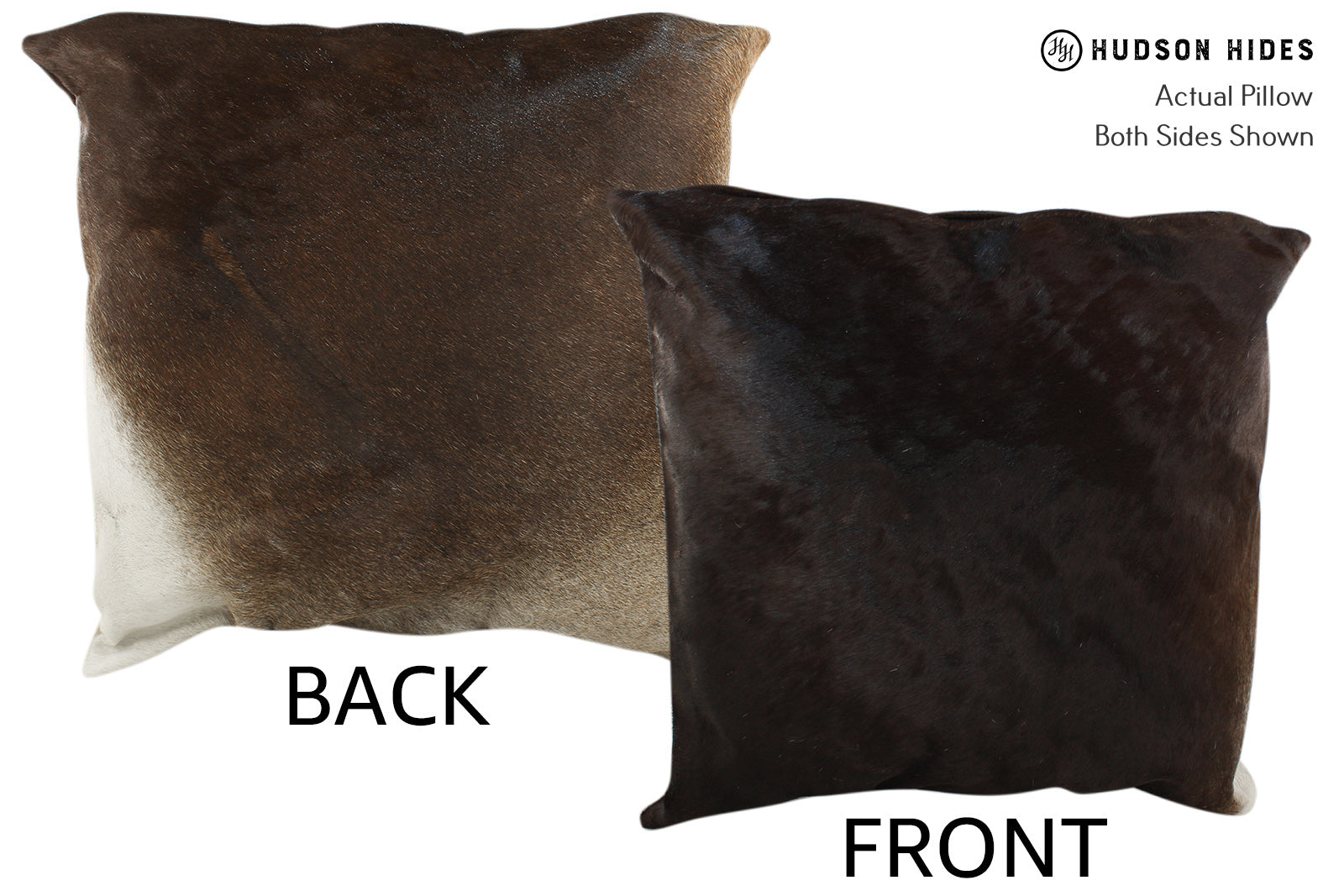 Taupe Cowhide Pillow #19550
