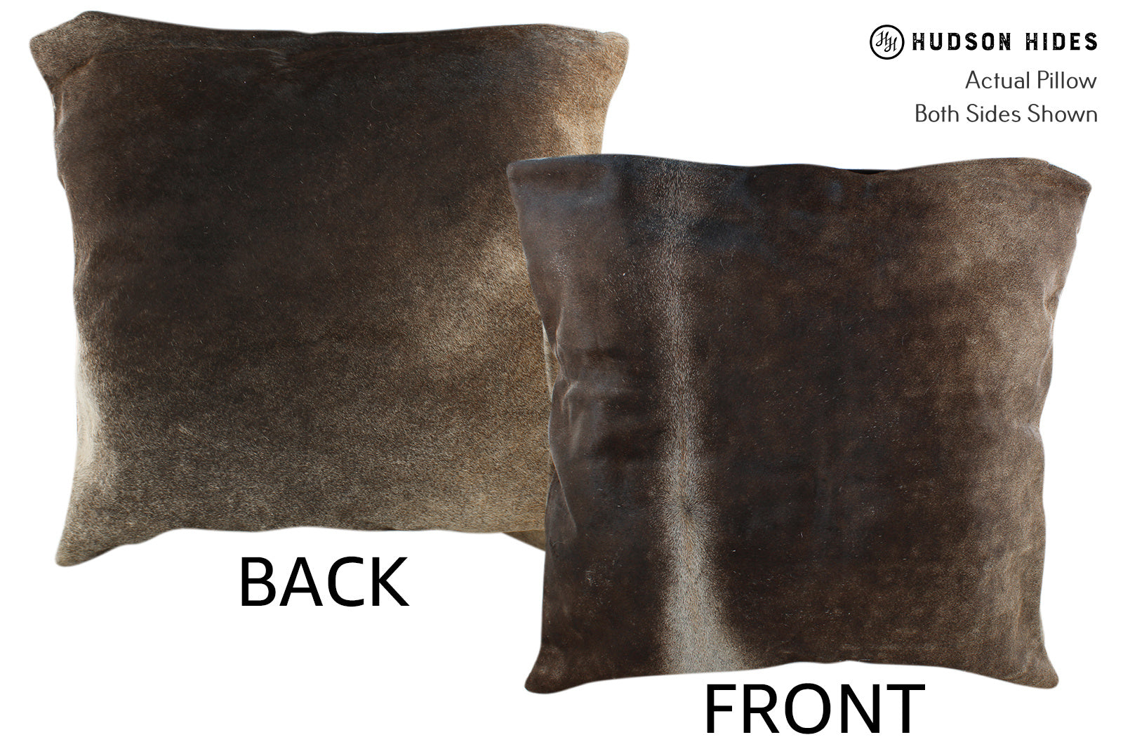 Taupe Cowhide Pillow #19624