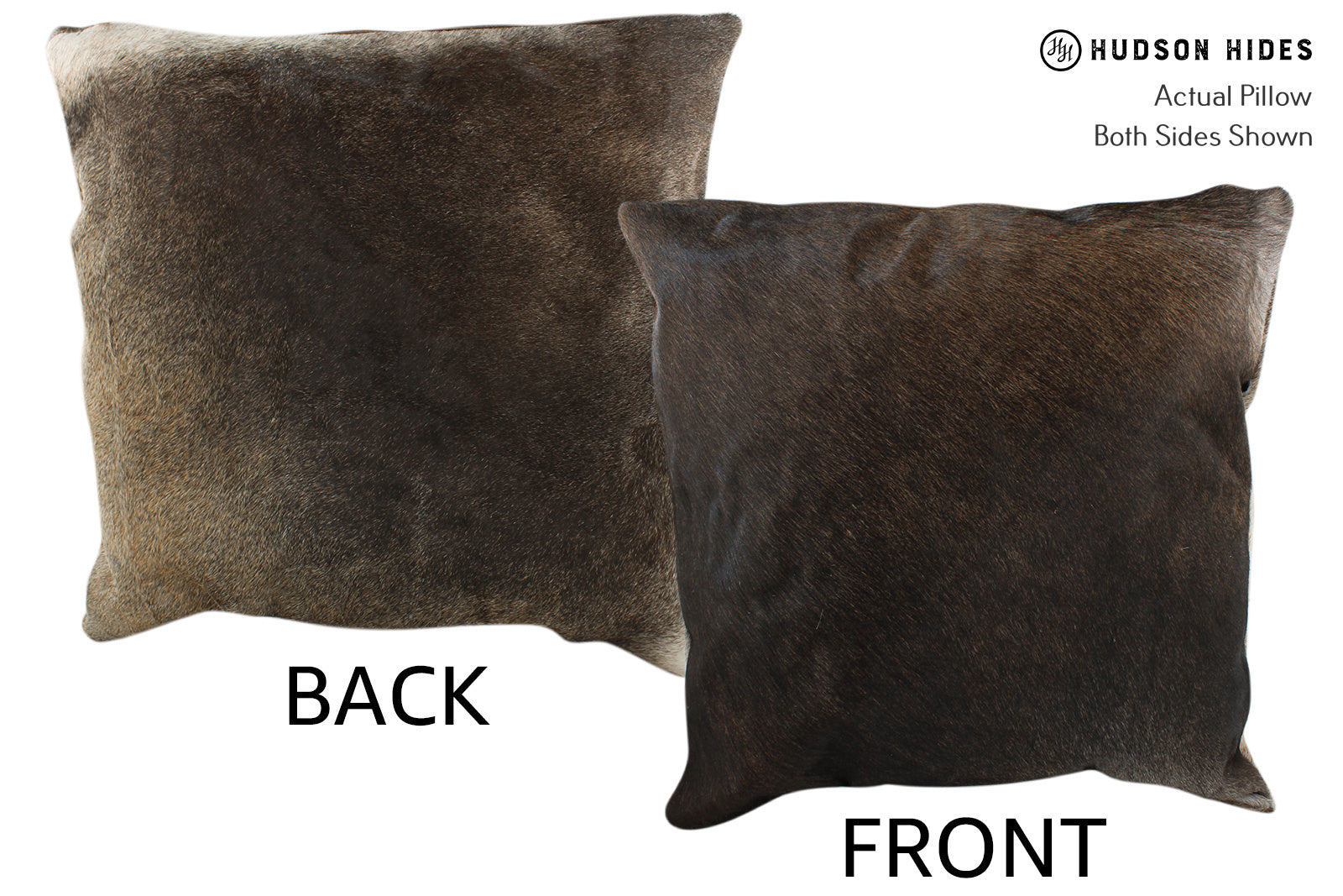 Taupe Cowhide Pillow #19625