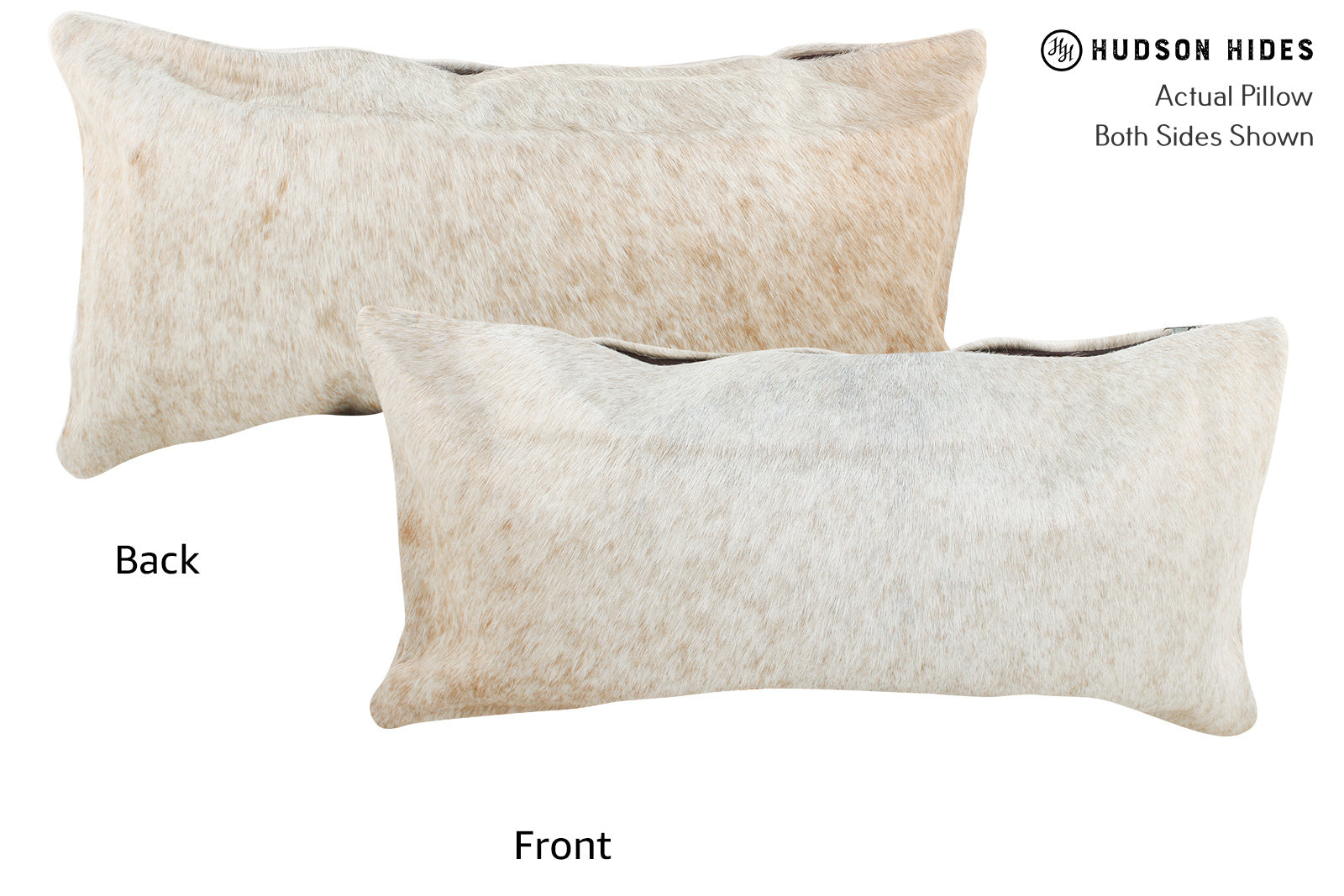 Beige Cowhide Pillow #24000