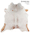 Salt and Pepper Brown X-Large Brazilian Cowhide Rug 6'10