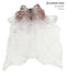 Salt and Pepper Brown X-Large Brazilian Cowhide Rug 6'10