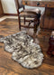 Wolf Tipped New Zealand Sheepskin 2' x 3' by Hudson Hides