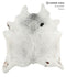 Salt and Pepper Black XX-Large Brazilian Cowhide Rug 7'9