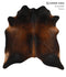Chocolate X-Large Brazilian Cowhide Rug 6'9