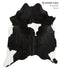 Black and White X-Large Brazilian Cowhide Rug 7'7