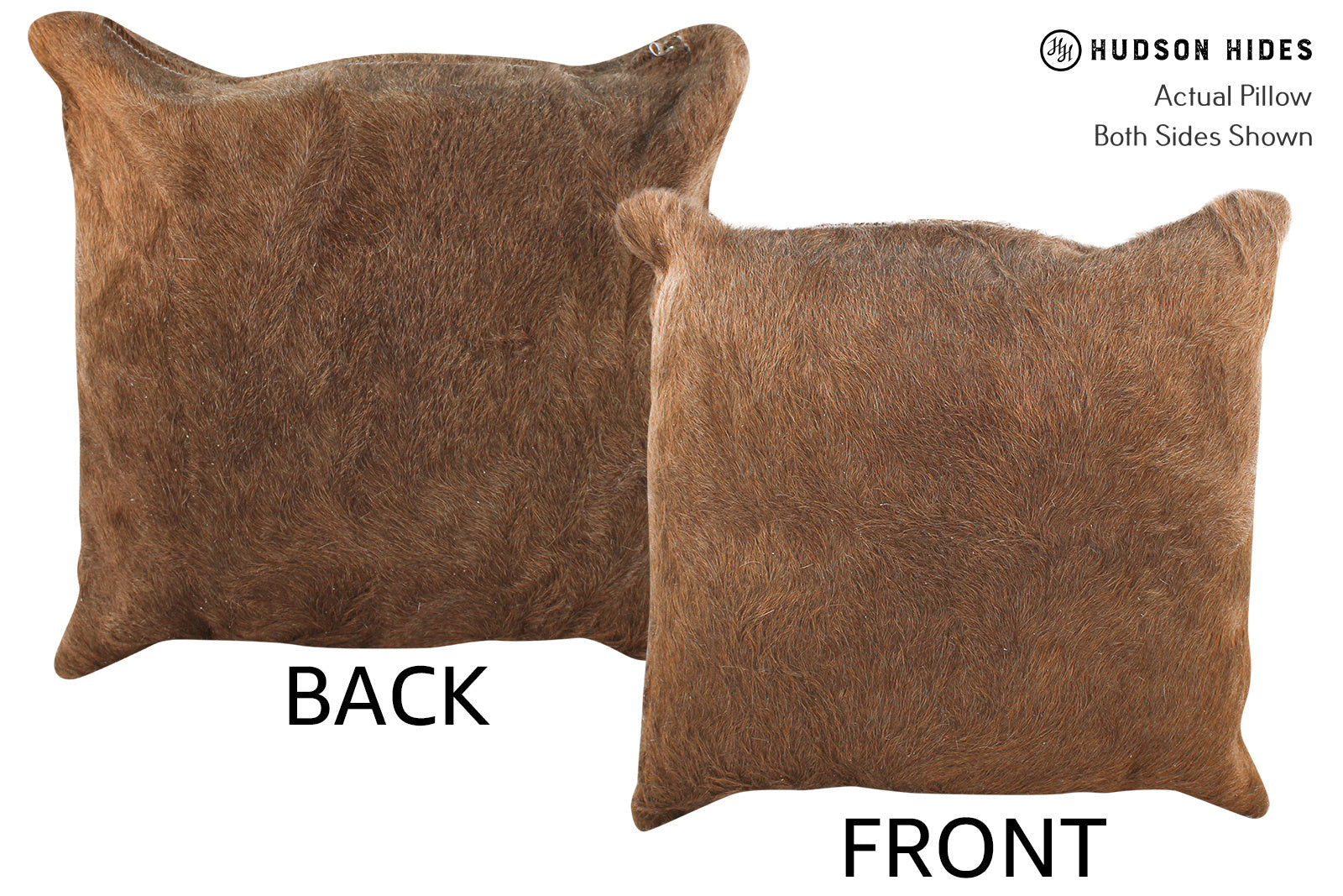 Taupe Cowhide Pillow #34679