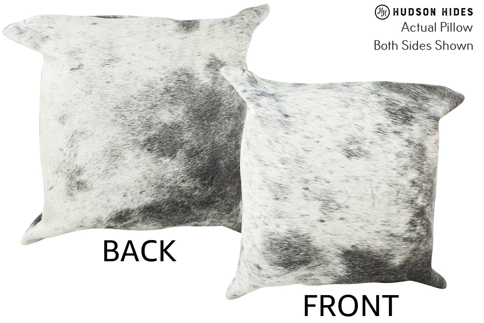 Black and White Cowhide Pillow #36930