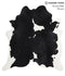 Black and White X-Large Brazilian Cowhide Rug 7'3