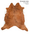 Medium Brindle XX-Large Brazilian Cowhide Rug 7'7