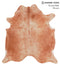 Caramel X-Large Brazilian Cowhide Rug 6'8