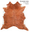 Medium Brindle XX-Large Brazilian Cowhide Rug 7'6