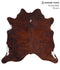Medium Brindle X-Large Brazilian Cowhide Rug 6'10
