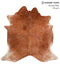 Caramel X-Large Brazilian Cowhide Rug 6'9