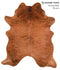 Medium Brindle X-Large Brazilian Cowhide Rug 7'7